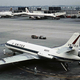 A United Airlines Caravelle VIR, the first to be outfitted with thrust reversers, at Chicago’s O’Hare Airport in 1962 (Jon Proctor)